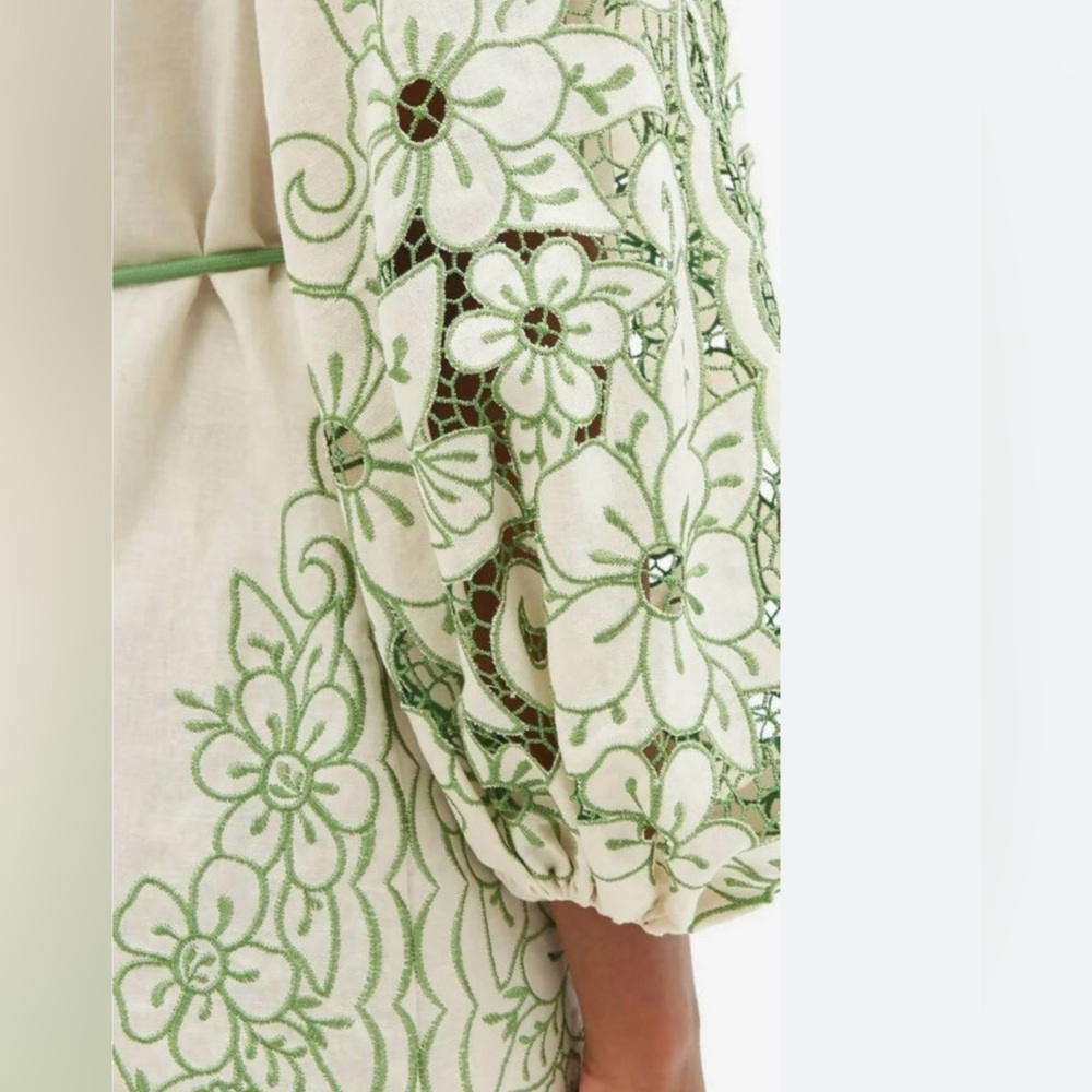 ZIMMERMANN TEDDY FLORAL MIDI DRESS - Picture 5 of 8